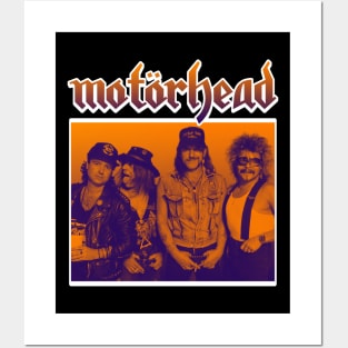 Motorhead Gradient White Posters and Art